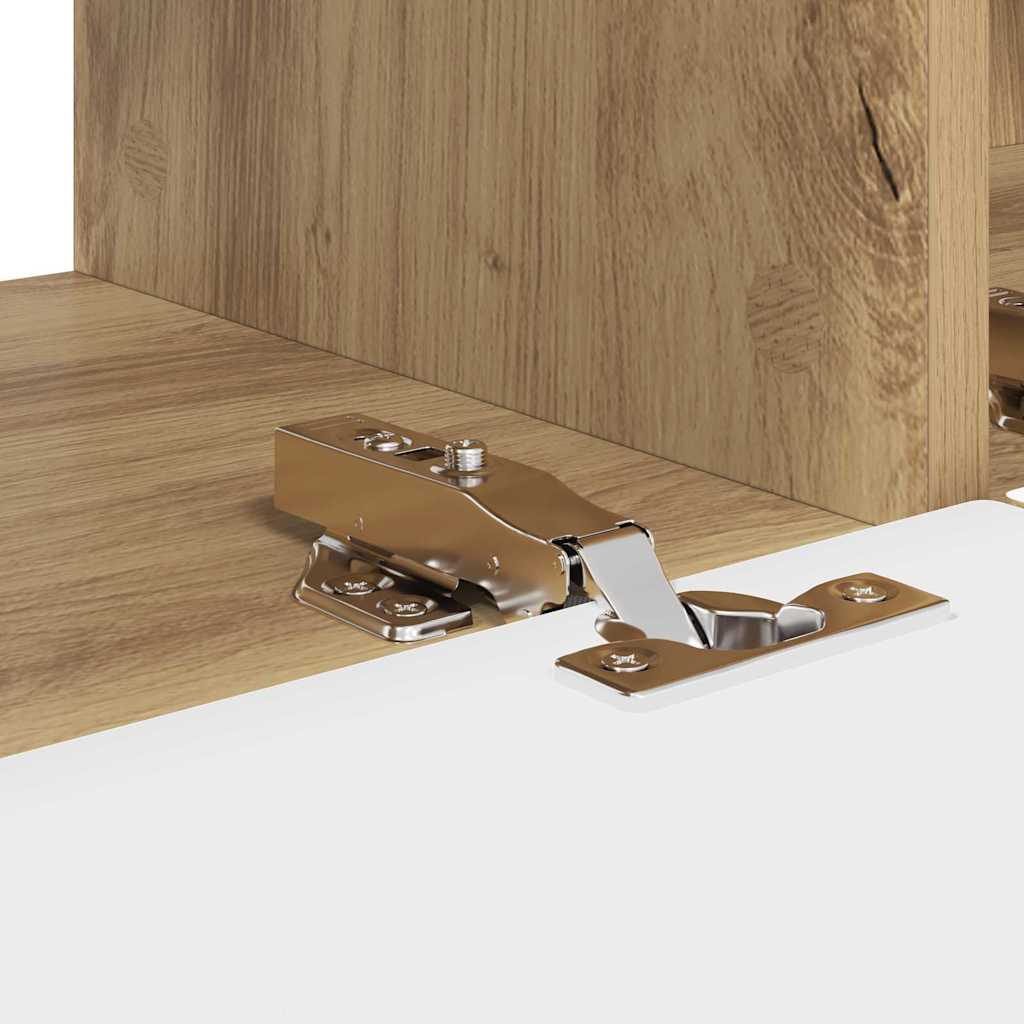 TV vægskab 2 pcs Artisan eg 60 x 31 x 29.5 cm Konstrueret træ