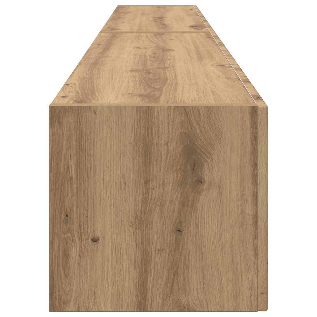 TV vægskab 2 pcs Artisan eg 60 x 31 x 29.5 cm Konstrueret træ