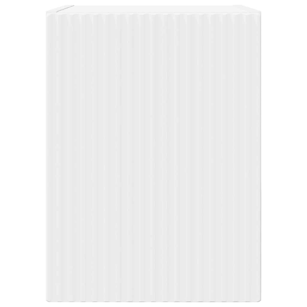 TV vægskab 2 pcs Hvid 30 x 31 x 40 cm Konstrueret træ