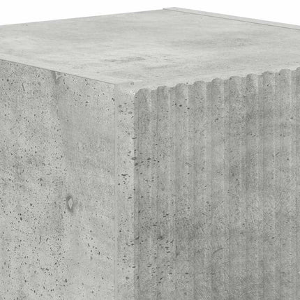 TV vægskab 30 x 31 x 40 cm Beton Konstrueret træ