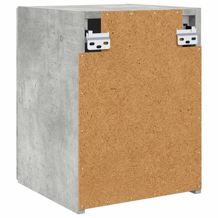 TV vægskab 30 x 31 x 40 cm Beton Konstrueret træ