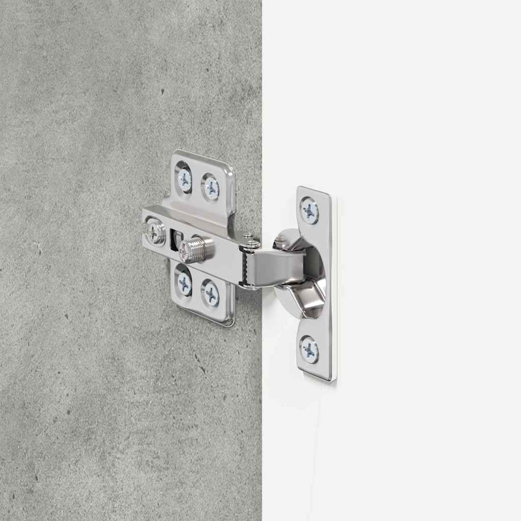 TV vægskab 2 pcs Beton 30 x 31 x 40 cm Konstrueret træ