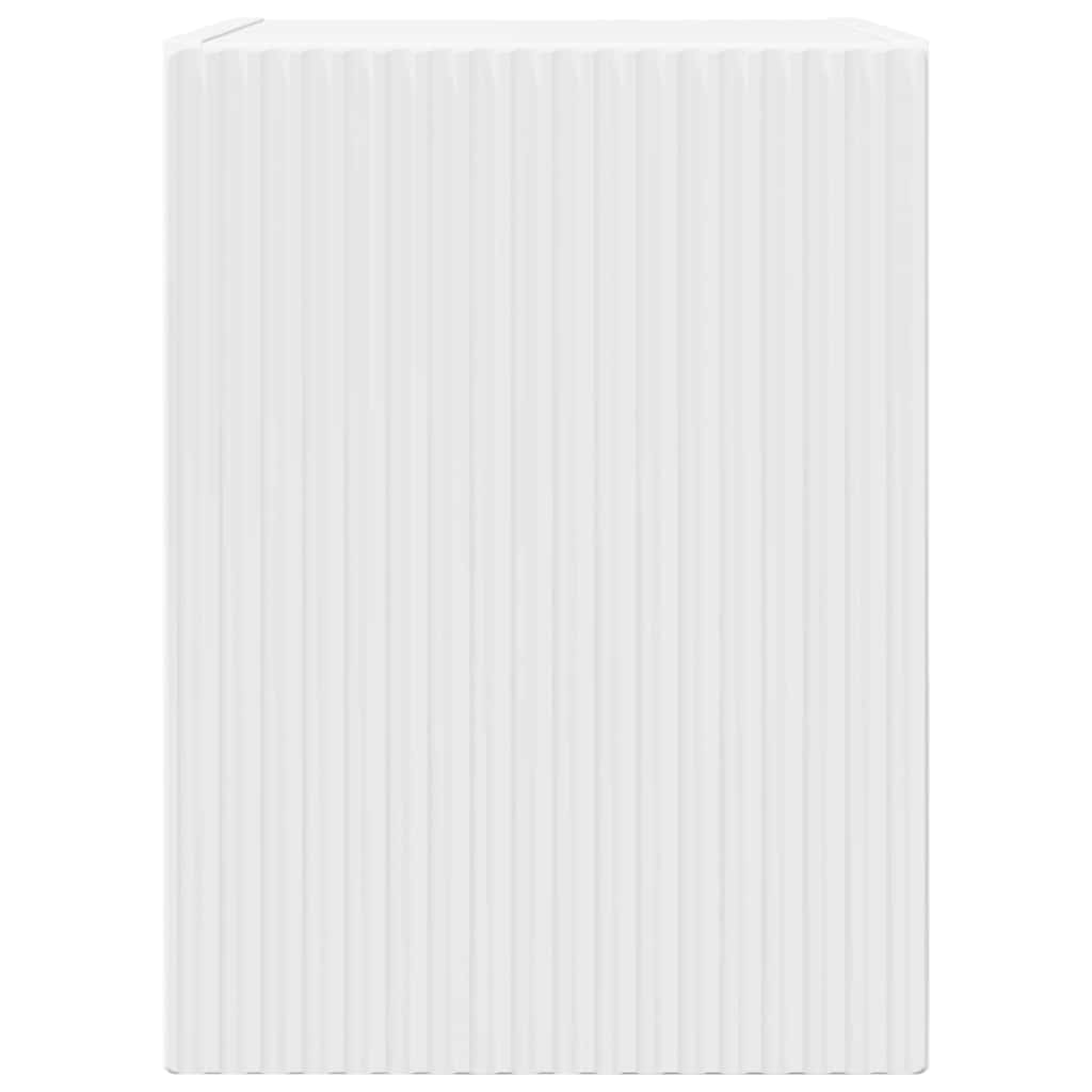 TV vægskab Gloss Hvid 30 x 31 x 40 cm Konstrueret træ