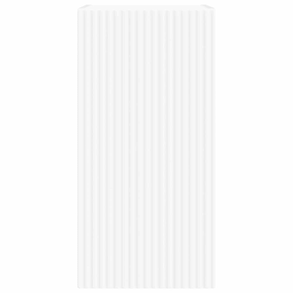 TV vægskab 2 pcs Hvid 30 x 31 x 60 cm Konstrueret træ