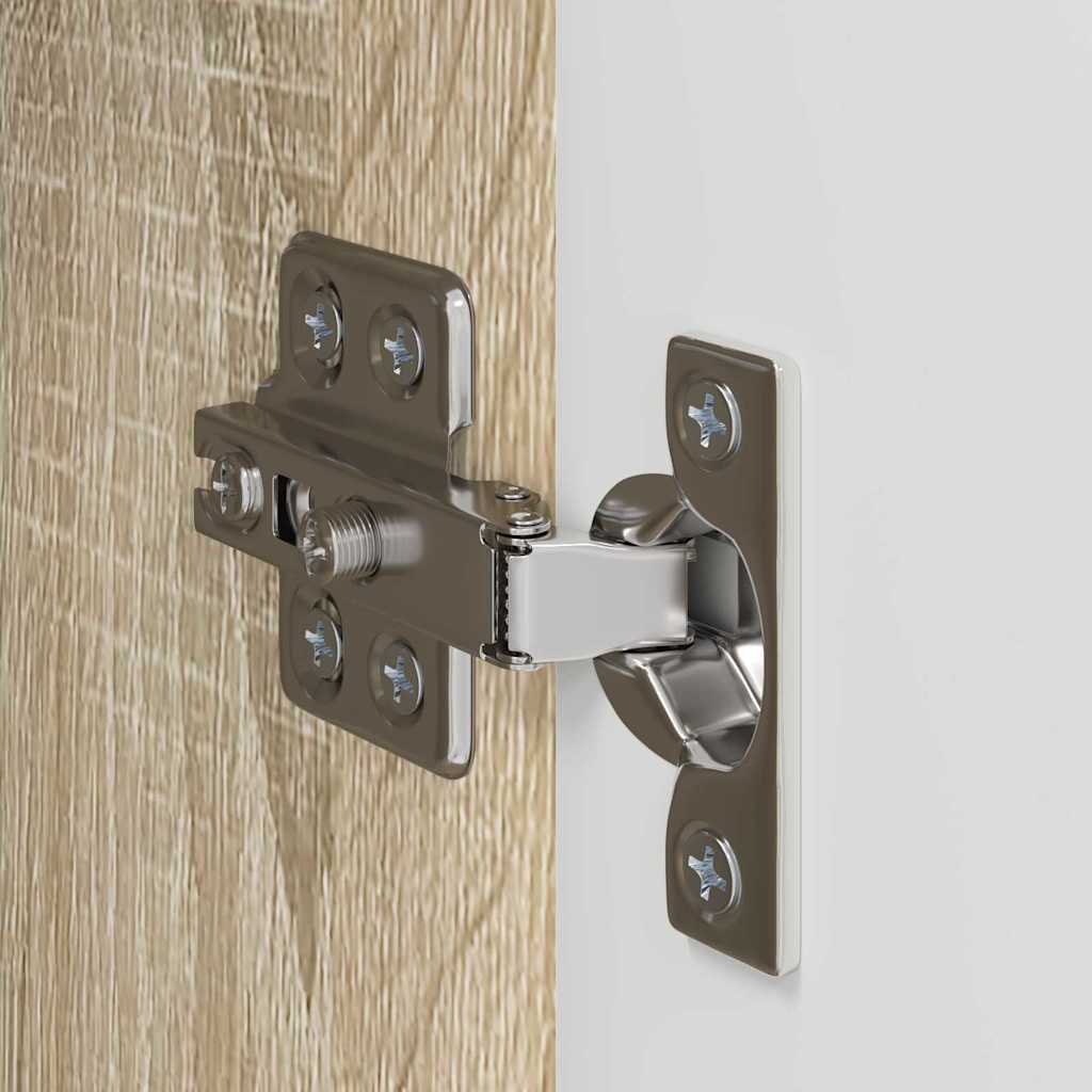 TV vægskab 2 pcs Sonoma 30 x 31 x 60 cm Konstrueret træ