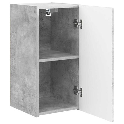 TV vægskab Vægmonteret Beton 30 x 31 x 60 cm Konstrueret træ