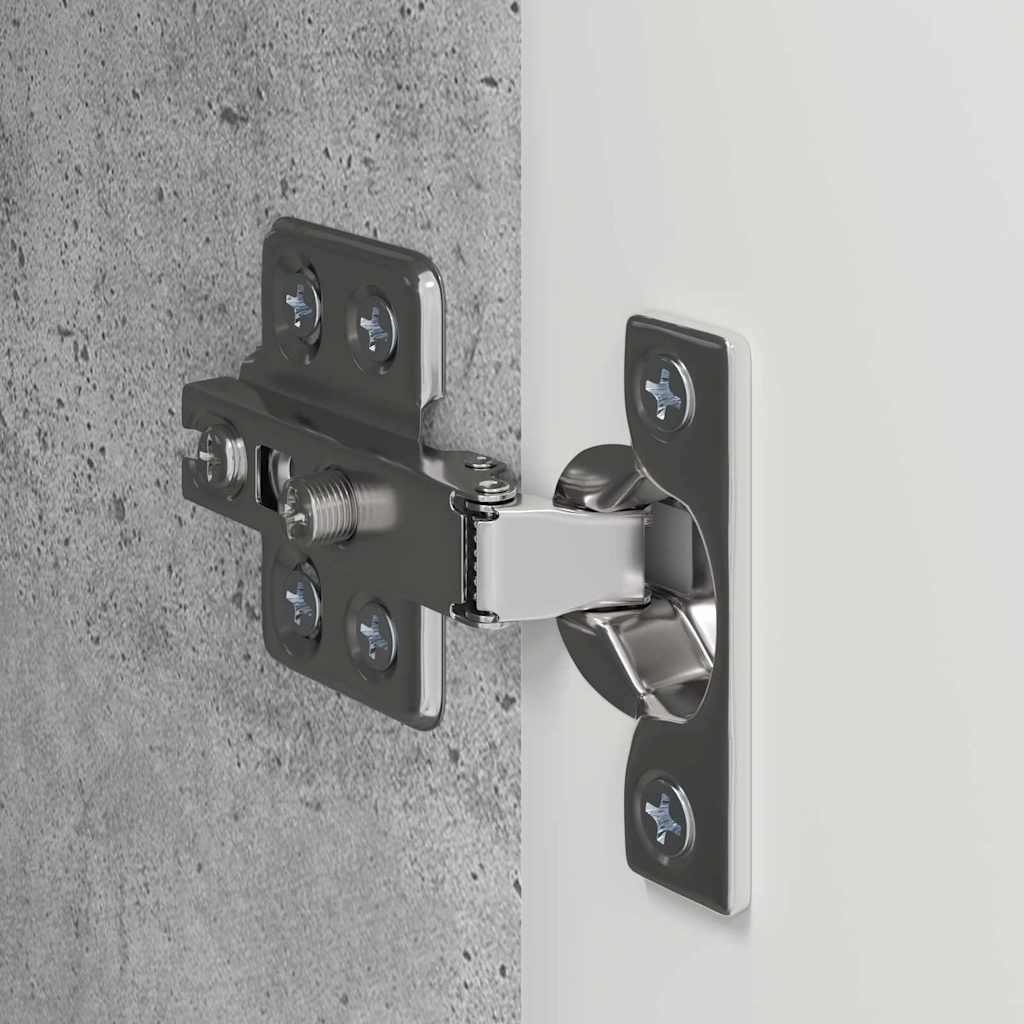 TV vægskab 2 pcs Beton 30 x 31 x 60 cm Konstrueret træ