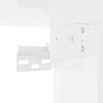 TV vægskab 30 x 31 x 60 cm Gloss Hvid Konstrueret træ