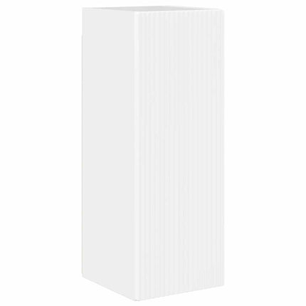 TV vægskab 30 x 31 x 80 cm Gloss Hvid Konstrueret træ