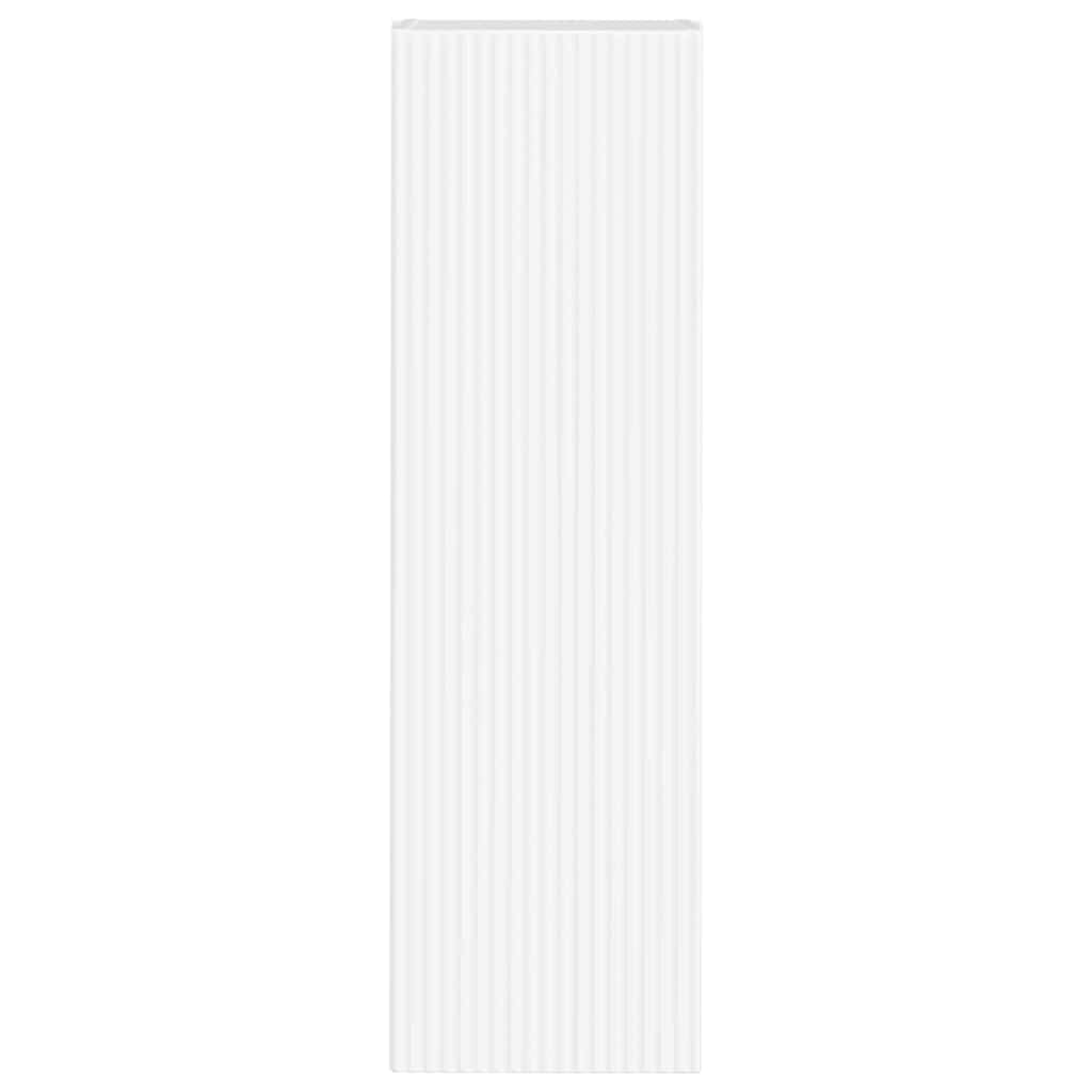 TV vægskab Vægmonteret Hvid 30 x 31 x 100 cm Konstrueret træ