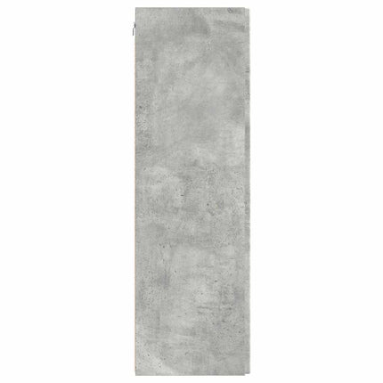 TV vægskab Vægmonteret Beton 30 x 31 x 100 cm Konstrueret træ