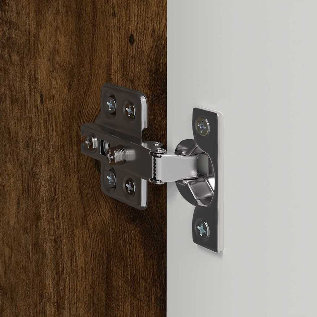 TV vægskab Røget eg 30 x 31 x 100 cm Konstrueret træ