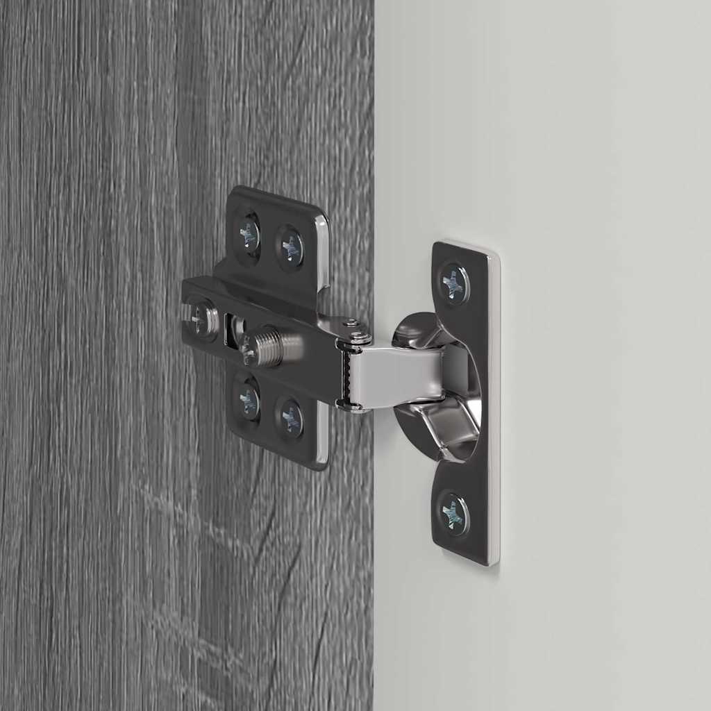 TV vægskab Grå Sonoma 30 x 31 x 100 cm Konstrueret træ