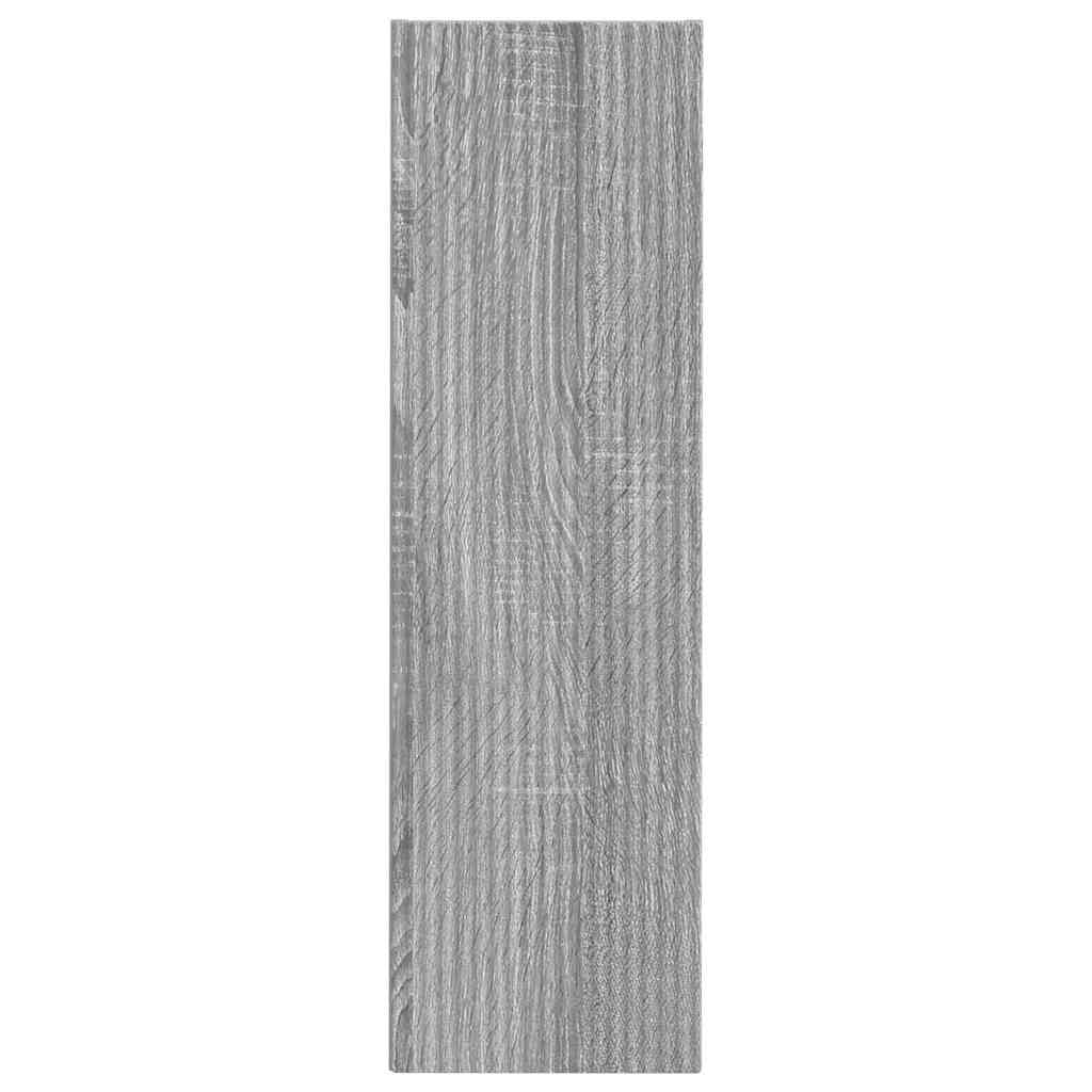 TV vægskab 2 pcs Grå Sonoma 30 x 31 x 100 cm Konstrueret træ