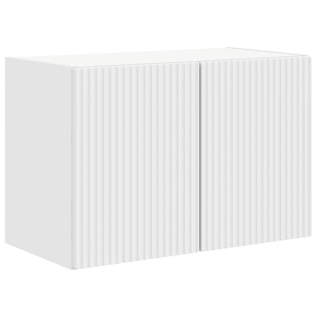 TV vægskab 59,5 x 31 x 40 cm Hvid Konstrueret træ