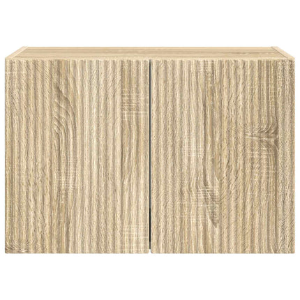 TV vægskab 59,5 x 31 x 40 cm Sonoma eg Konstrueret træ