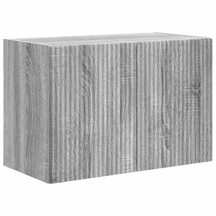 TV vægskab 59,5 x 31 x 40 cm Grå Sonoma Konstrueret træ
