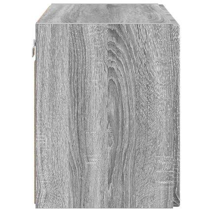 TV vægskab 59,5 x 31 x 40 cm Grå Sonoma Konstrueret træ