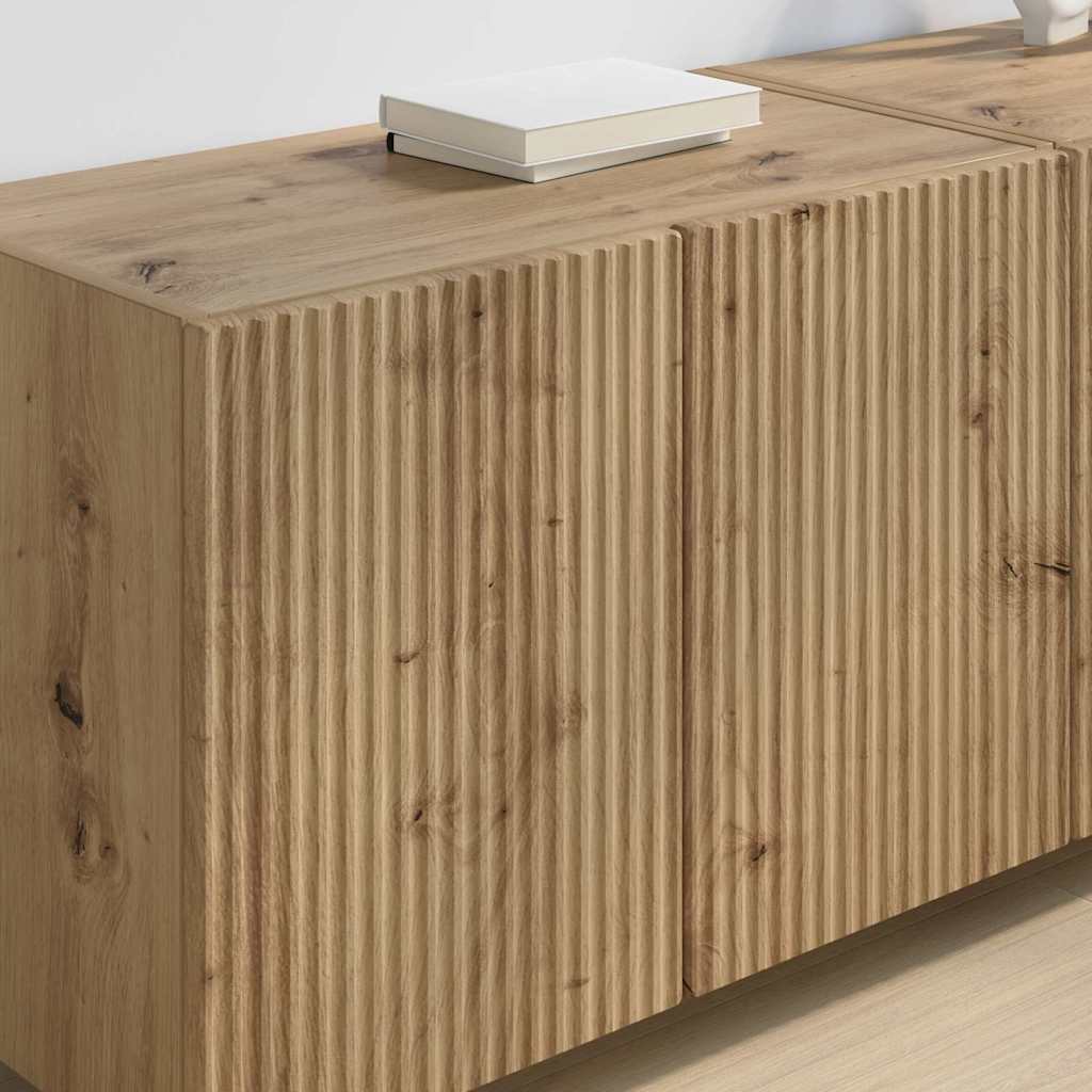 TV vægskab Artisan Egetræ 59,5 x 31 x 40 cm Konstrueret træ