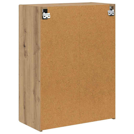 TV vægskab 59,5 x 31 x 60 cm Hvid Konstrueret træ