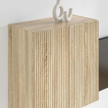 TV vægskab 59,5 x 31 x 60 cm Sonoma eg Konstrueret træ
