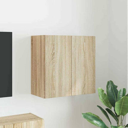 TV vægskab 59,5 x 31 x 60 cm Sonoma eg Konstrueret træ