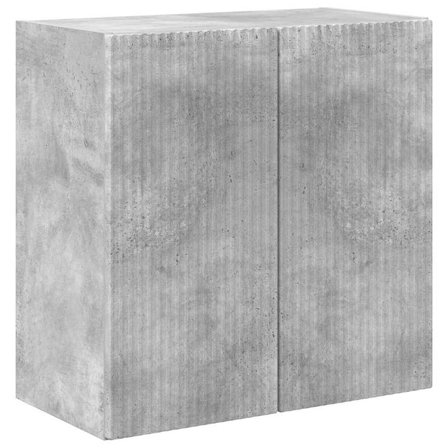 TV vægskab 59,5 x 31 x 60 cm Beton Grå Konstrueret træ