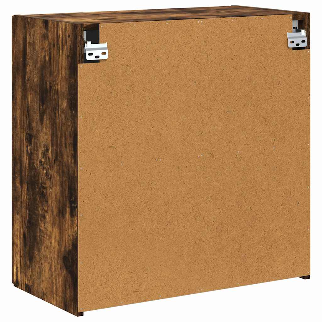 TV vægskab Røget eg 59,5 x 31 x 60 cm Konstrueret træ