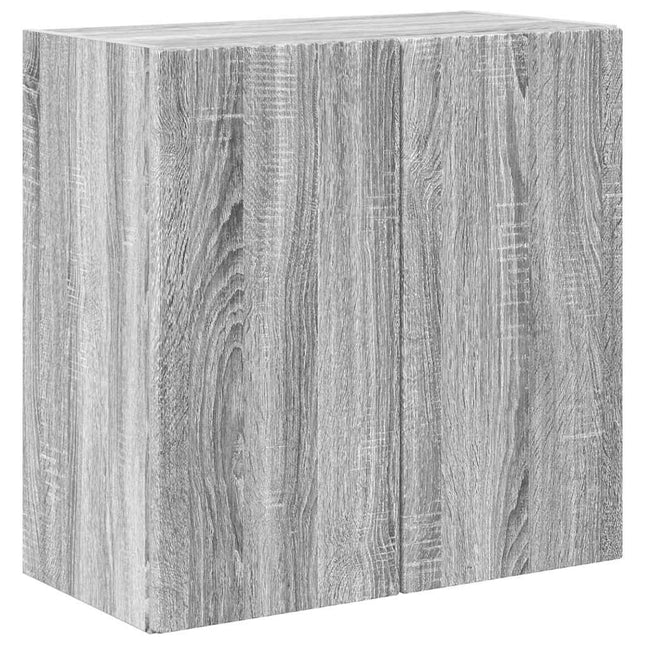 TV vægskab 59,5 x 31 x 60 cm Grå Sonoma Konstrueret træ