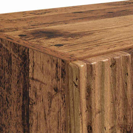 TV vægskab 59,5 x 31 x 60 cm Gammelt træ Konstrueret træ