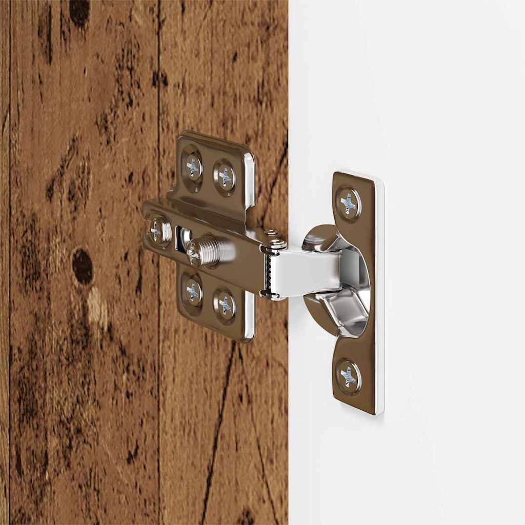 TV vægskab Gammelt træ 59,5 x 31 x 60 cm Konstrueret træ