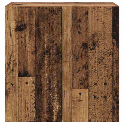 TV vægskab 59,5 x 31 x 60 cm Gammelt træ Konstrueret træ