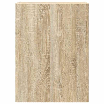 TV vægskab Sonoma eg 59,5 x 31 x 80 cm Konstrueret træ