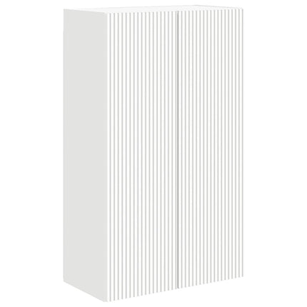 TV vægskab 59,5 x 31 x 100 cm Hvid Konstrueret træ