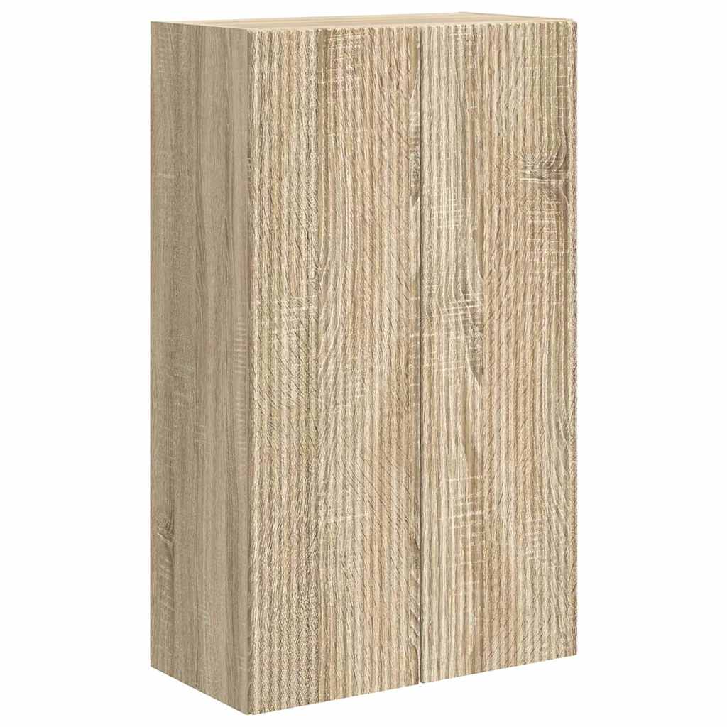 TV vægskab Sonoma eg 59,5 x 31 x 100 cm Konstrueret træ