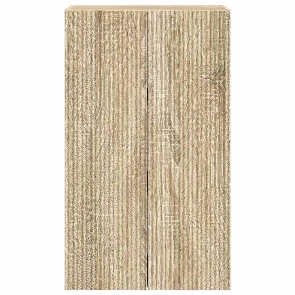 TV vægskab Sonoma eg 59,5 x 31 x 100 cm Konstrueret træ