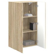 TV vægskab Sonoma eg 59,5 x 31 x 100 cm Konstrueret træ