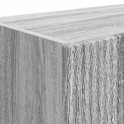 TV vægskab 59,5 x 31 x 100 cm Grå Sonoma Konstrueret træ