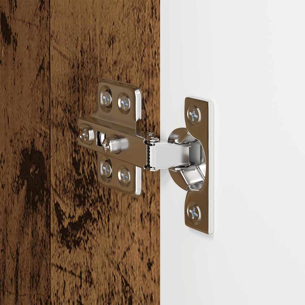 TV vægskab Gammelt træ 59,5 x 31 x 100 cm Konstrueret træ