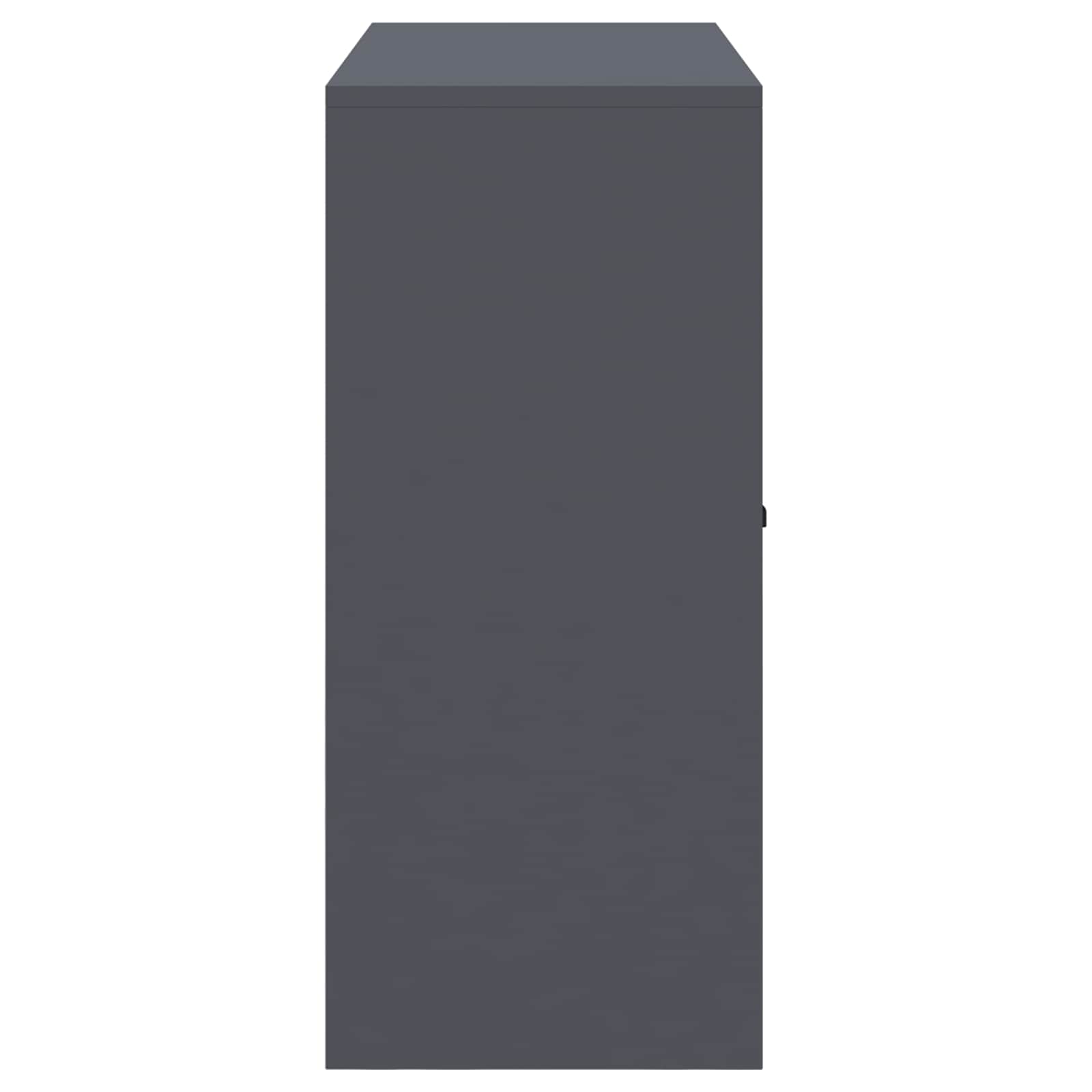 Opbevaringsskab Antracit 90 x 40 x 90 cm Stål