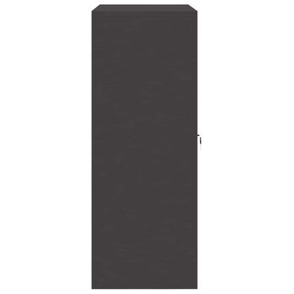 Opbevaringsskab Sort 90 x 40 x 105 cm Stål