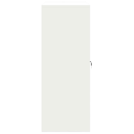 Opbevaringsskab Hvid 90 x 40 x 105 cm Stål