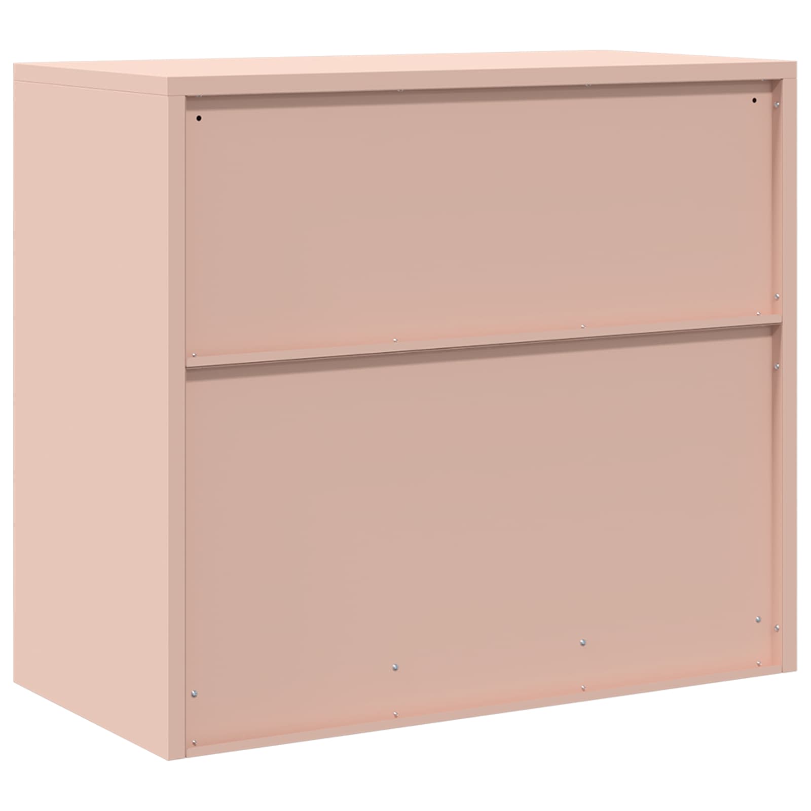 Opbevaringsskab Lyserød 80 x 40 x 70 cm Stål