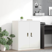 Opbevaringsskab Hvid 80 x 40 x 90 cm Stål