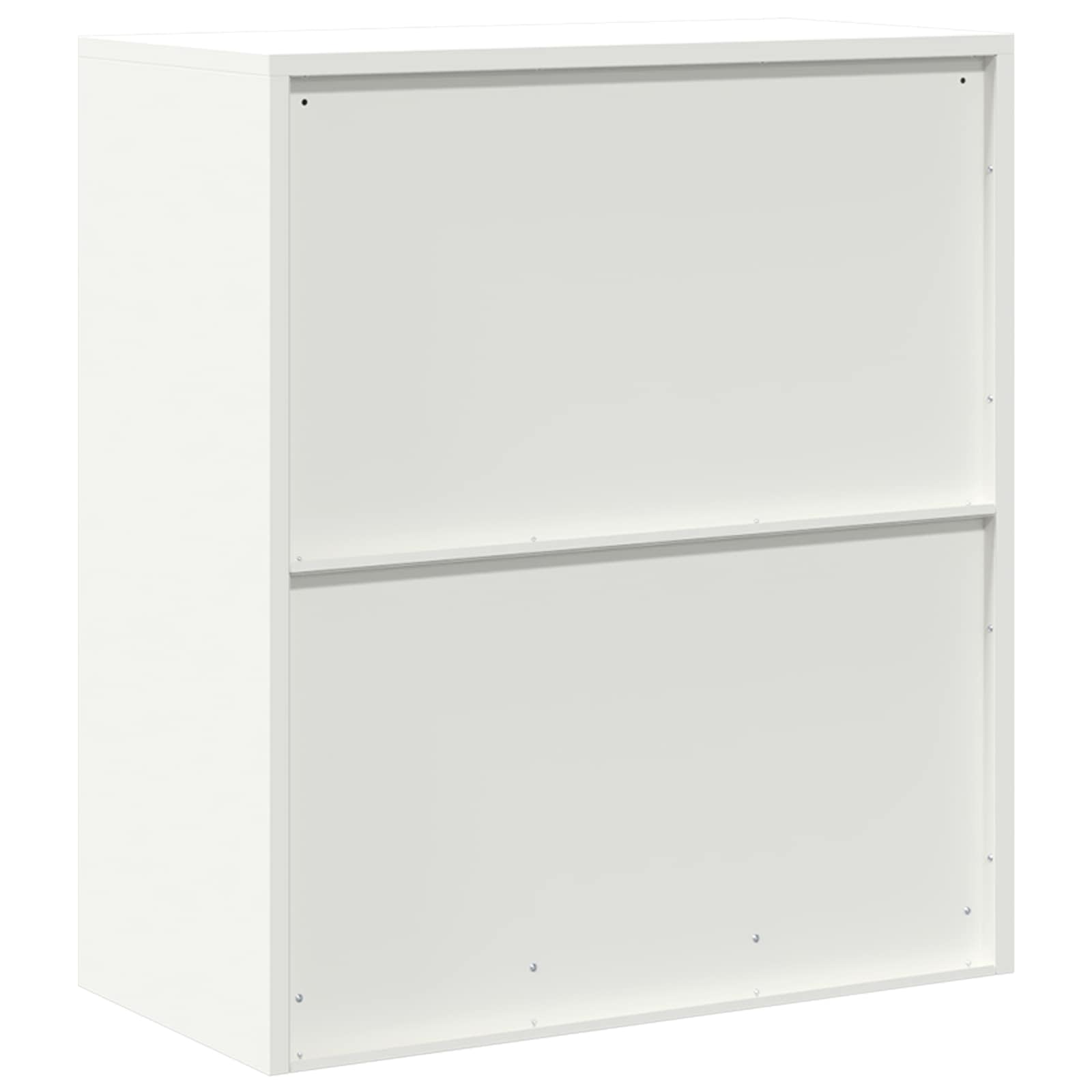 Opbevaringsskab Hvid 80 x 40 x 90 cm Stål