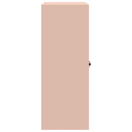 Opbevaringsskab Lyserød 80 x 40 x 105 cm Stål