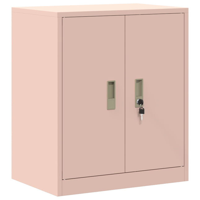 Opbevaringsskab Lyserød 60 x 40 x 70 cm Stål