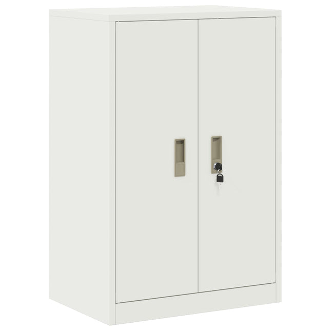Opbevaringsskab Hvid 60 x 40 x 90 cm Stål