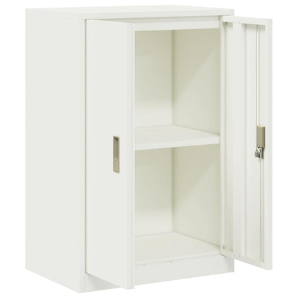 Opbevaringsskab Hvid 60 x 40 x 90 cm Stål