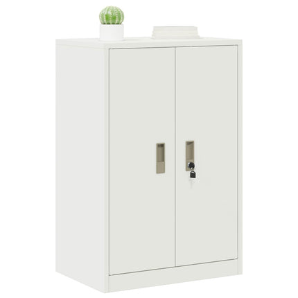 Opbevaringsskab Hvid 60 x 40 x 90 cm Stål